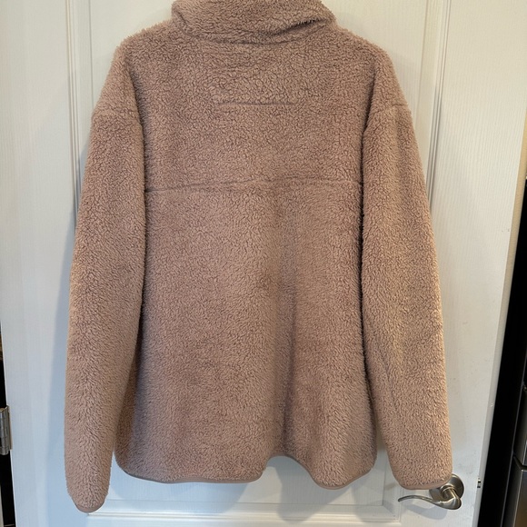 girlfriend collective full zip fleece jacket. Size xxl - Picture 5 of 5